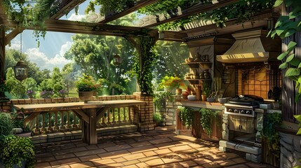 garden in the garden