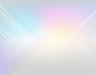 白い幾何学背景にプリズムを追加した背景素材