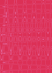 Pink abstract graphic background. Abstract poster