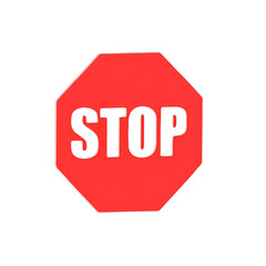 3D Stop signal