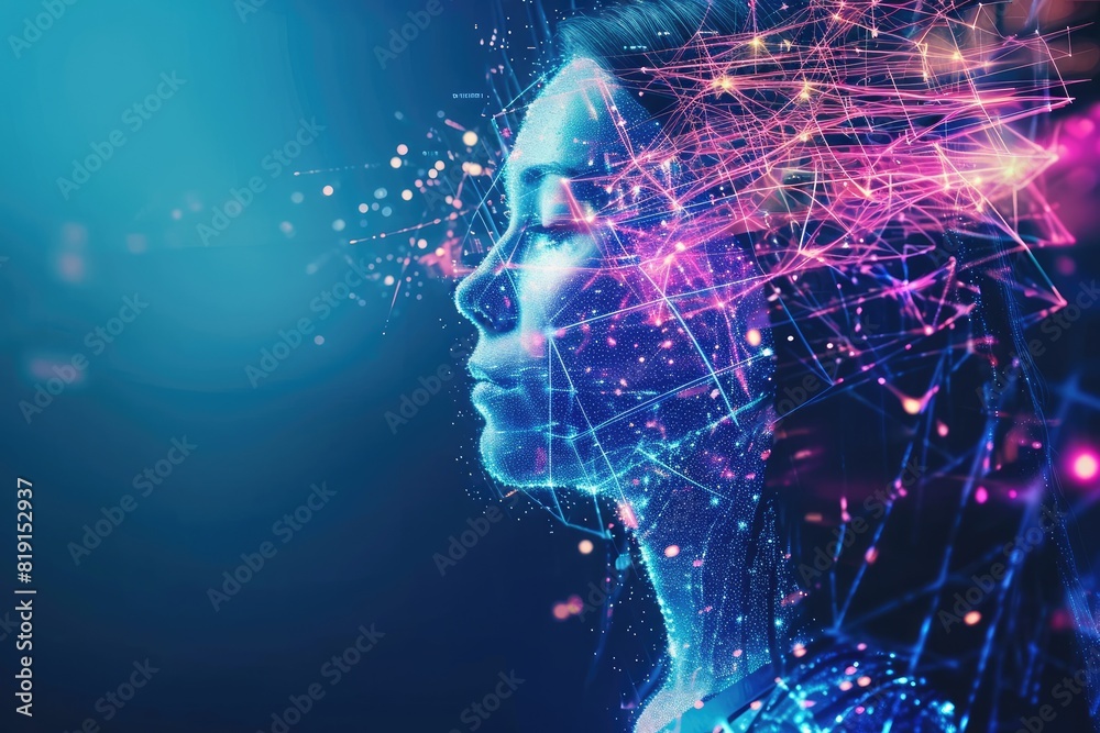 Poster AI's journey to self-awareness with robot and neurons
