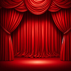 red curtain background, and Abstract red curtain background.