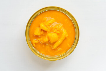 Golden shredded chicken rice bowl