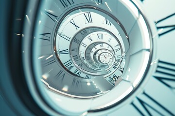 Time-bending anomaly, animated sequence