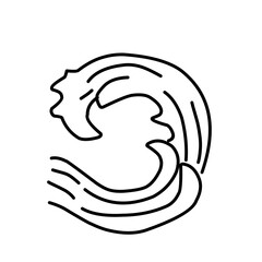 oriental wave illustration