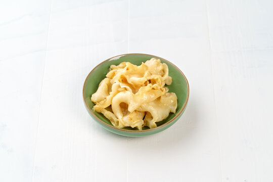 Fish maw on white background