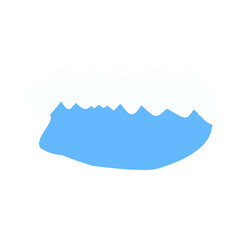 Wave Cartoon style vector