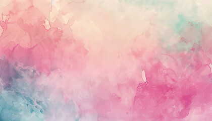 Fototapeta premium Soft Watercolor Textures - Add a delicate touch to your designs with this abstract background featuring soft watercolor textures, perfect for creating a subtle and artistic look