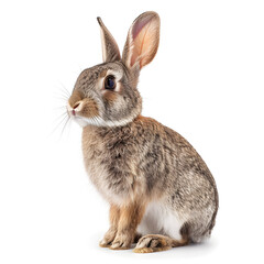 Obraz premium rabbit on white background