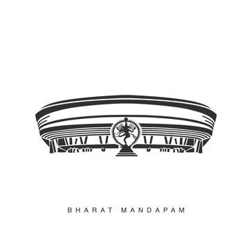 Bharat mandapam icon