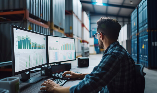 A logistics forecast specialist who weaves threads of data and analysis to decipher future needs and market trends. His job is to balance supply and demand