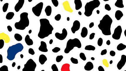 Seamless pattern animal skin template