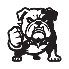 Illustrations cute little French bulldog. Funny pictures of puppy. Vector french bulldog funny, puppy cute collection