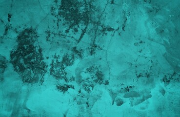 Light blue green background with marbled watercolor texture grunge, pastel spring or Easter background color, distressed faded old vintage grunge textured pattern