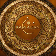 Ramadan as an Arabic holiday, ai-generatet