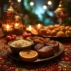 Ramadan as an Arabic holiday, ai-generatet