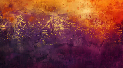 Rich Gradient Texture Background: Dark Orange, Brown, and Purple