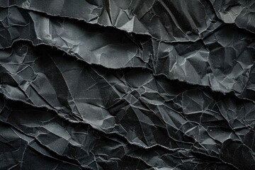Detailed shot of black paper, versatile for various projects