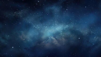 Stars of a planet and galaxy in a free space Elements of this image furnished by NASA - Powered by Adobe