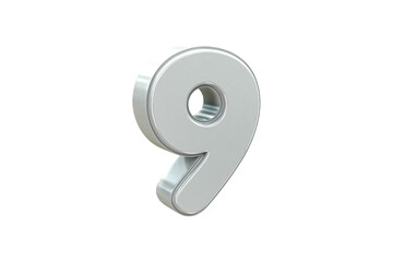 3d sales discount Number 9 percentage price tag for discount sale promotion concept by 3d render
