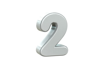 3d sales discount Number 2 percentage price tag for discount sale promotion concept by 3d render
