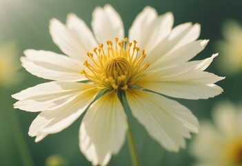 Coreopsis flower closeup Realistic Light understand sun light significantly summer season flower concept