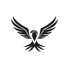 Falcon in cartoon, doodle style. Image for t-shirt, web, mobile apps and ui. Isolated 2d vector illustration in logo, icon, sketch style, Eps 10. AI Generative