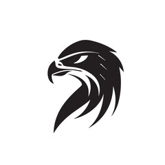 Obraz premium Falcon in cartoon, doodle style. Image for t-shirt, web, mobile apps and ui. Isolated 2d vector illustration in logo, icon, sketch style, Eps 10. AI Generative