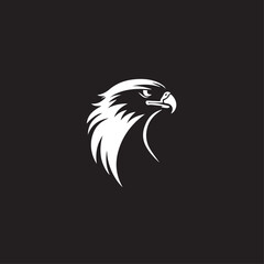 Fototapeta premium Falcon in cartoon, doodle style. Image for t-shirt, web, mobile apps and ui. Isolated 2d vector illustration in logo, icon, sketch style, Eps 10. AI Generative