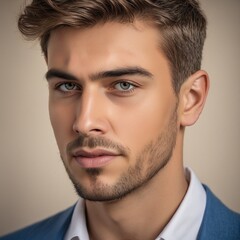 Fototapeta premium Portrait. Generative AI Technologie