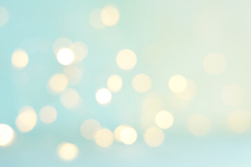 Christmas light background. New Year Holiday glowing backdrop. Defocused Background With Blinking light. Blurred Bokeh.