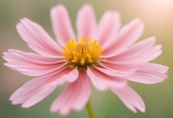 Fototapeta premium Coreopsis flower closeup Realistic Light understand sun light significantly summer season flower concept