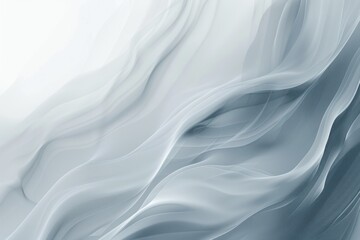 Abstract Blue Gray Gradient Background with White Accents