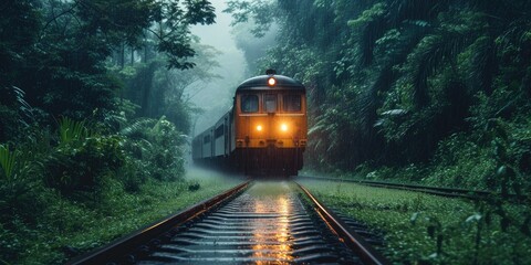 Drenched Jungle Train Experience