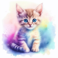 cat with blue eyes