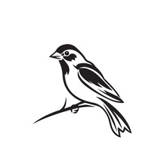 Sparrow in cartoon, doodle style. Image for t-shirt, web, mobile apps and ui. Isolated 2d vector illustration in logo, icon, sketch style, Eps 10. AI Generative