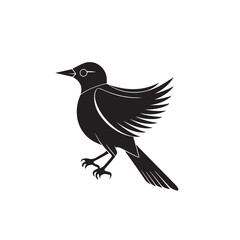 Fototapeta premium Cuckoo in cartoon, doodle style. Image for t-shirt, web, mobile apps and ui. Isolated 2d vector illustration in logo, icon, sketch style, Eps 10. AI Generative