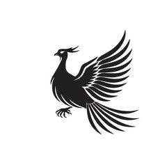 Obraz premium Pheasant in cartoon, doodle style. Image for t-shirt, web, mobile apps and ui. Isolated 2d vector illustration in logo, icon, sketch style, Eps 10. AI Generative