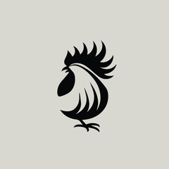 Obraz premium Rooster in cartoon, doodle style. Image for t-shirt, web, mobile apps and ui. Isolated 2d vector illustration in logo, icon, sketch style, Eps 10. AI Generative