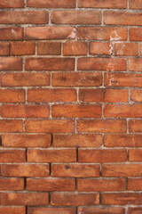 red brick wall