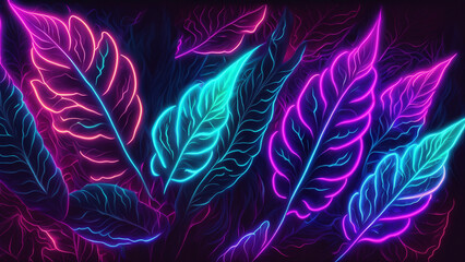 Obraz premium Abstract fantasy wallpaper with botanical flower special background design