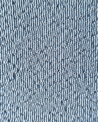 blue viscose fabric close up