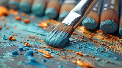 Obraz premium Stroke of the brush