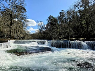 Río Verdugo en Ponte Caldelas, Galicia