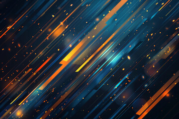 Colorful Abstract Diagonal Stripes Background