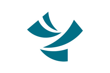 Flag of Yoshinogawa, Tokushima