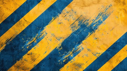 Abstract yellow and blue paper art  Background, blue and yellow glowing effect banner background. copy space