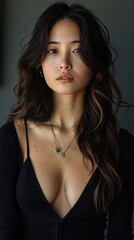 Amidst a sea of stereotypes, she defied expectations, proving that Chubby Asian beauty is diverse, complex, and undeniably captivating.