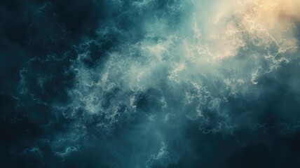 Fototapeta premium Abstract cloud-like textures blending in dark and light shades