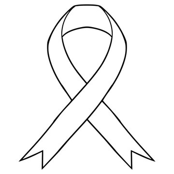 recommend clip art: ribbon icon illustration hand drawn outline vector
